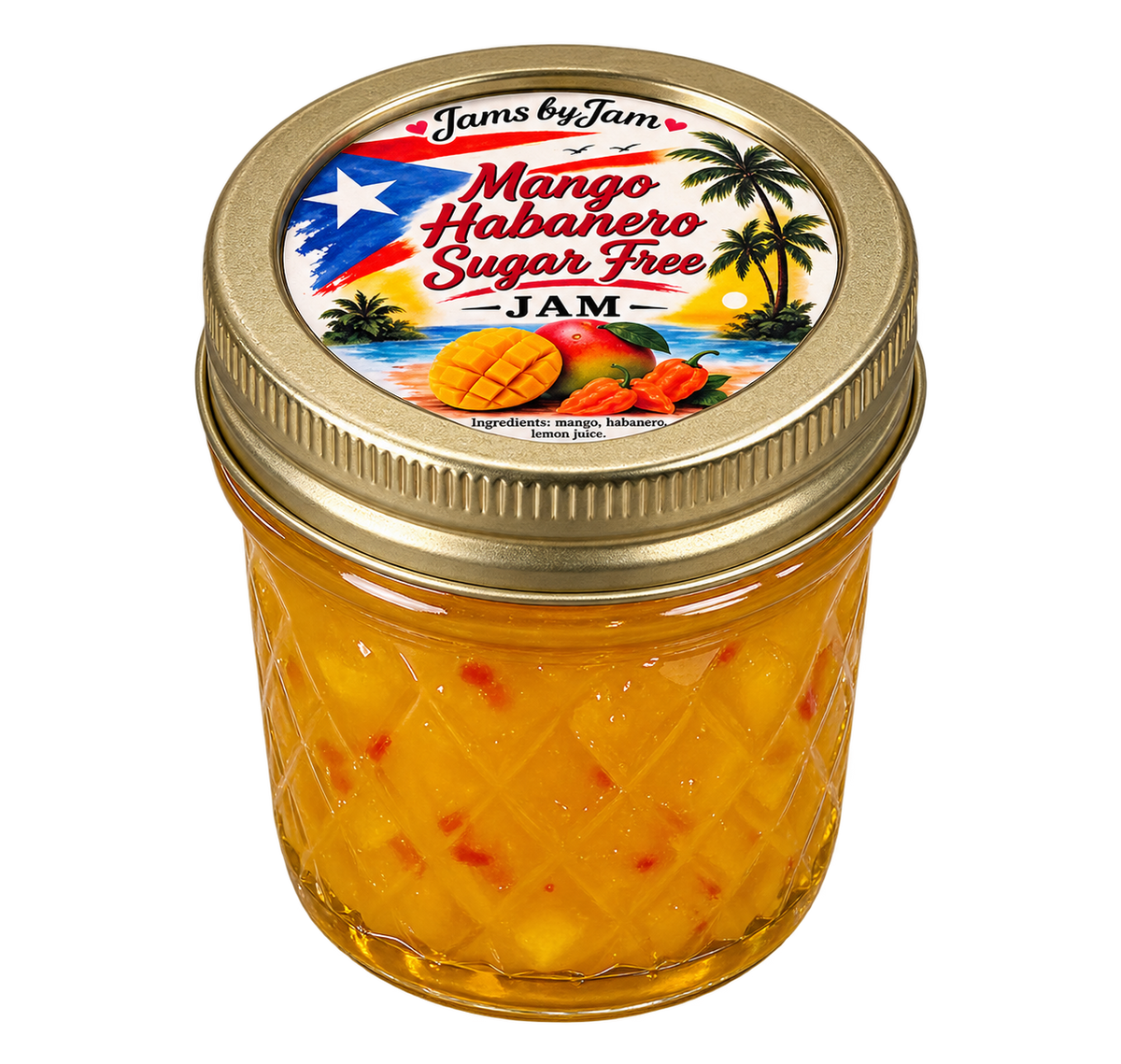 Mango Habanero Sugar Free Jam
